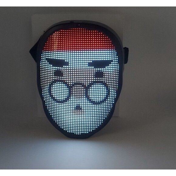 Rechargeable LED Mask-Shining Mask-Hundreds Of Options-Wearable - Picture 8 of 16